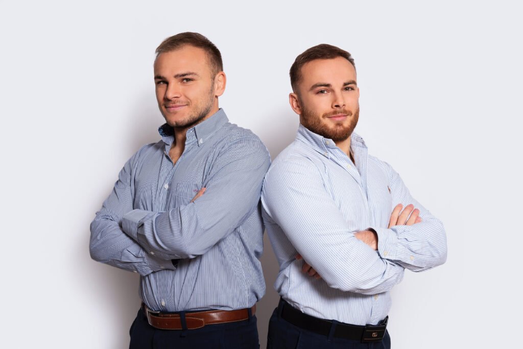 Alexis et Ugo Pisani, fondateurs de A2P Conciergerie